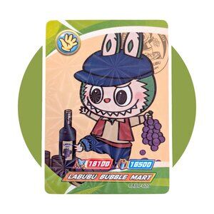 Labubu Game Collection Trading Card (KK20): Monster Smashing Grapes, LABU-020